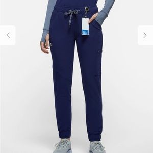 JAANUU FUSEryx™ Women's Mesh-Enhanced Scrub Jogger - NAVY - XL